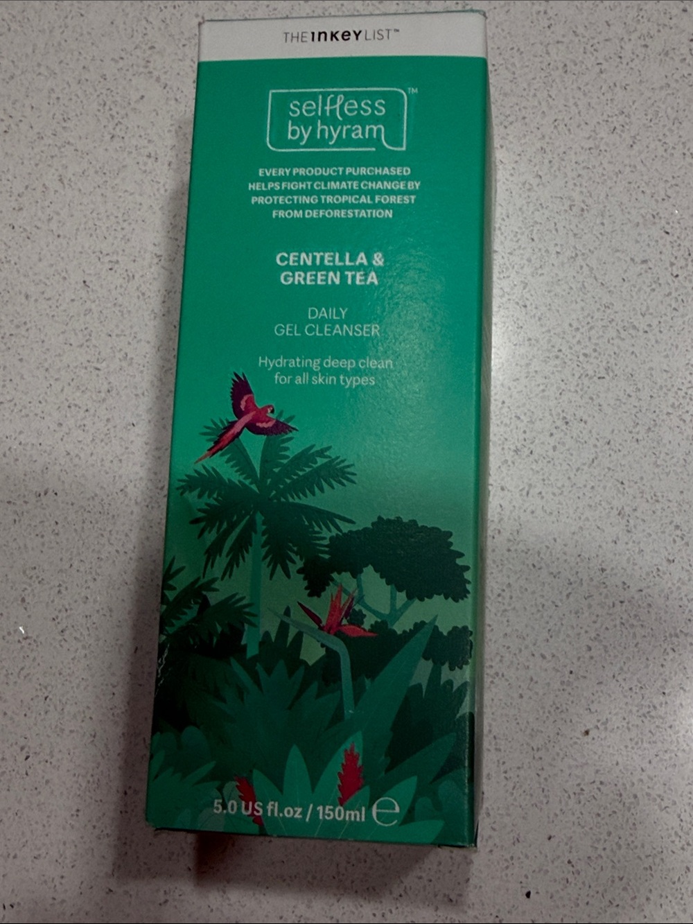 Selfless by Hyram Centella & Green Tea Daily Gel Cleanser - Green